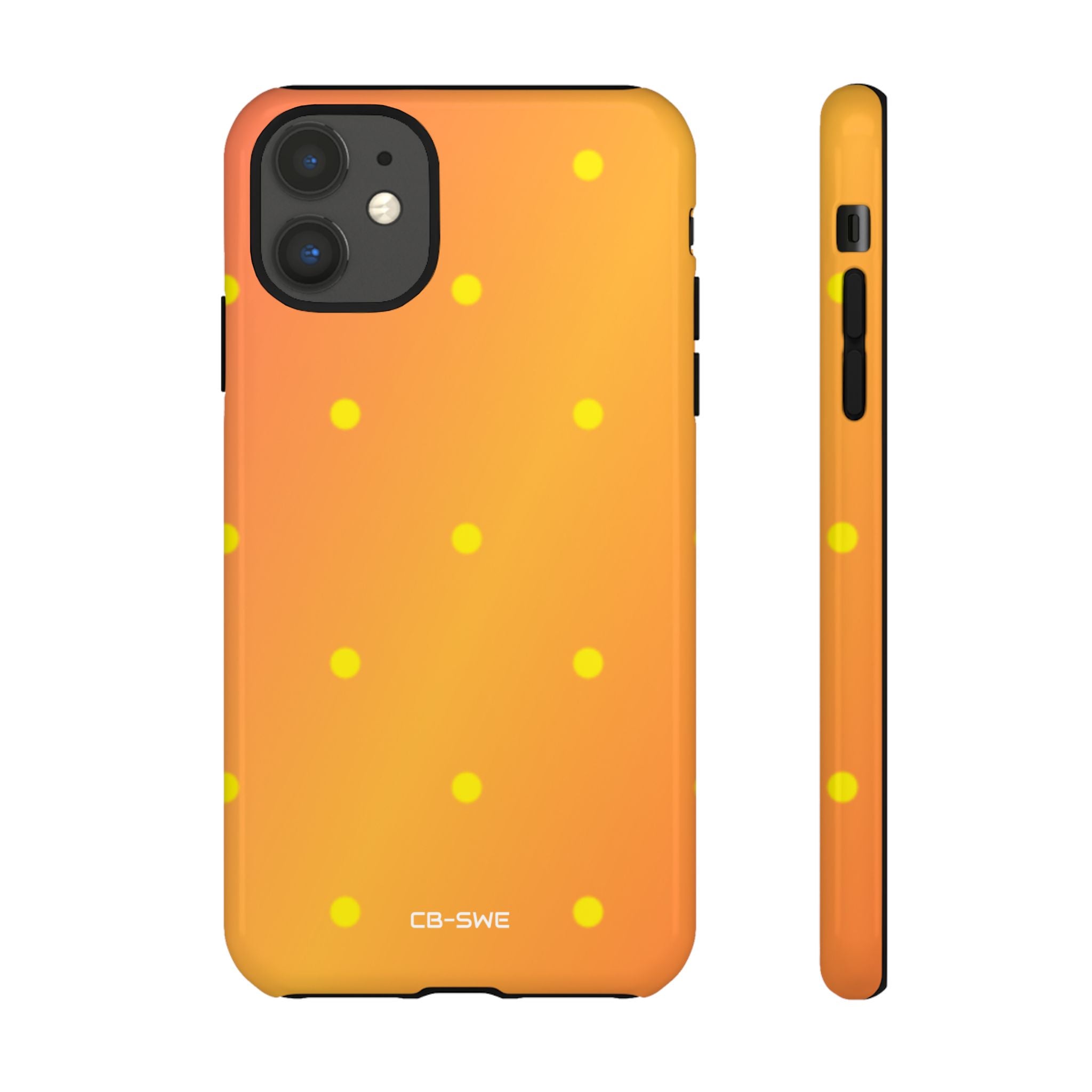 Sunset Dots Radiance - iPhone Case