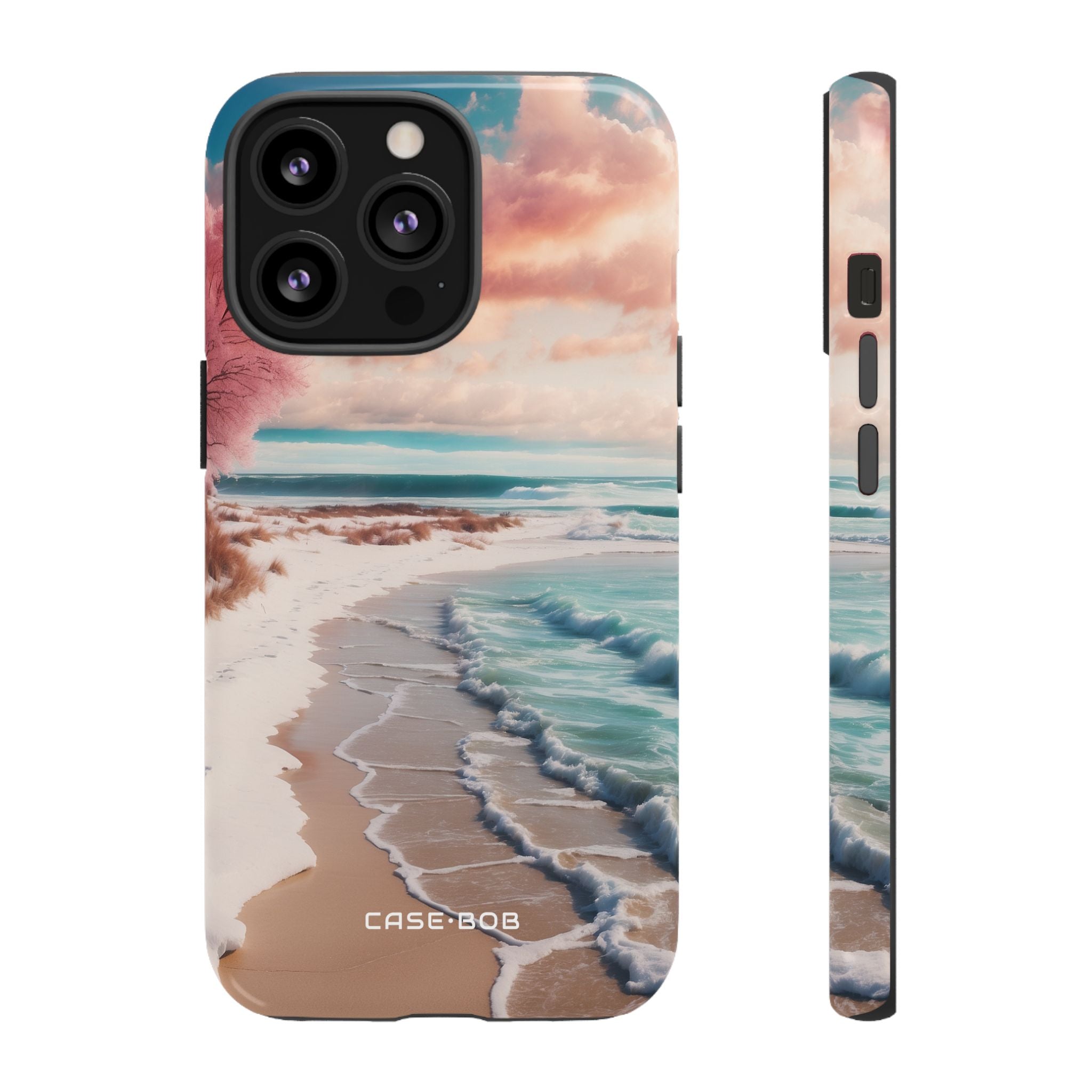 Pink Tree Breeze iPhone 13 Pro Case - Tough