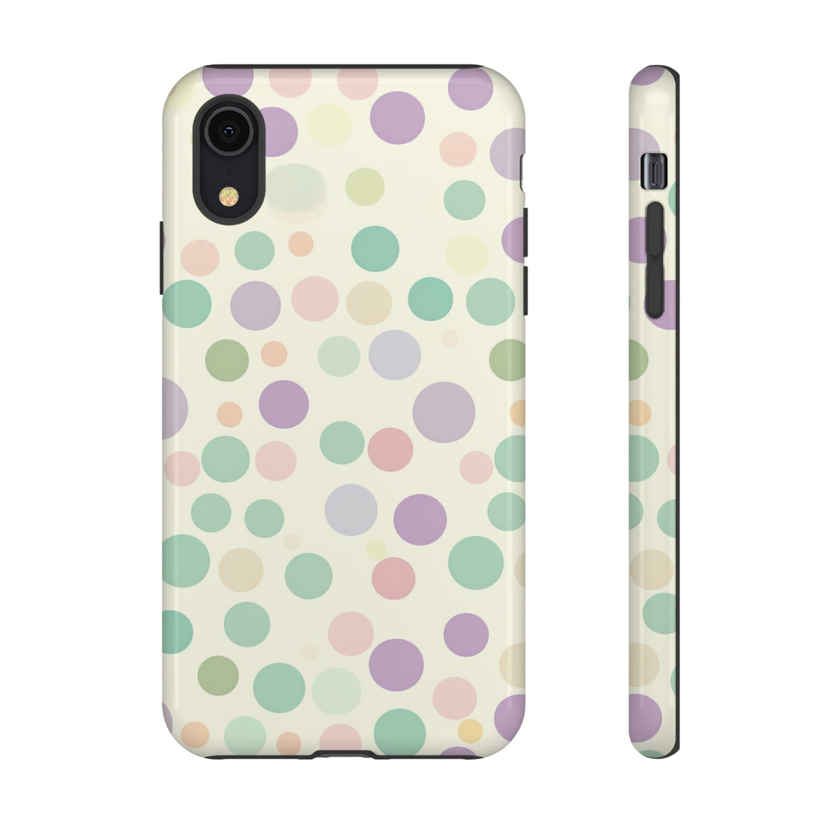 Polka Dot Pastel Harmony - Schutzhülle fürs Handy