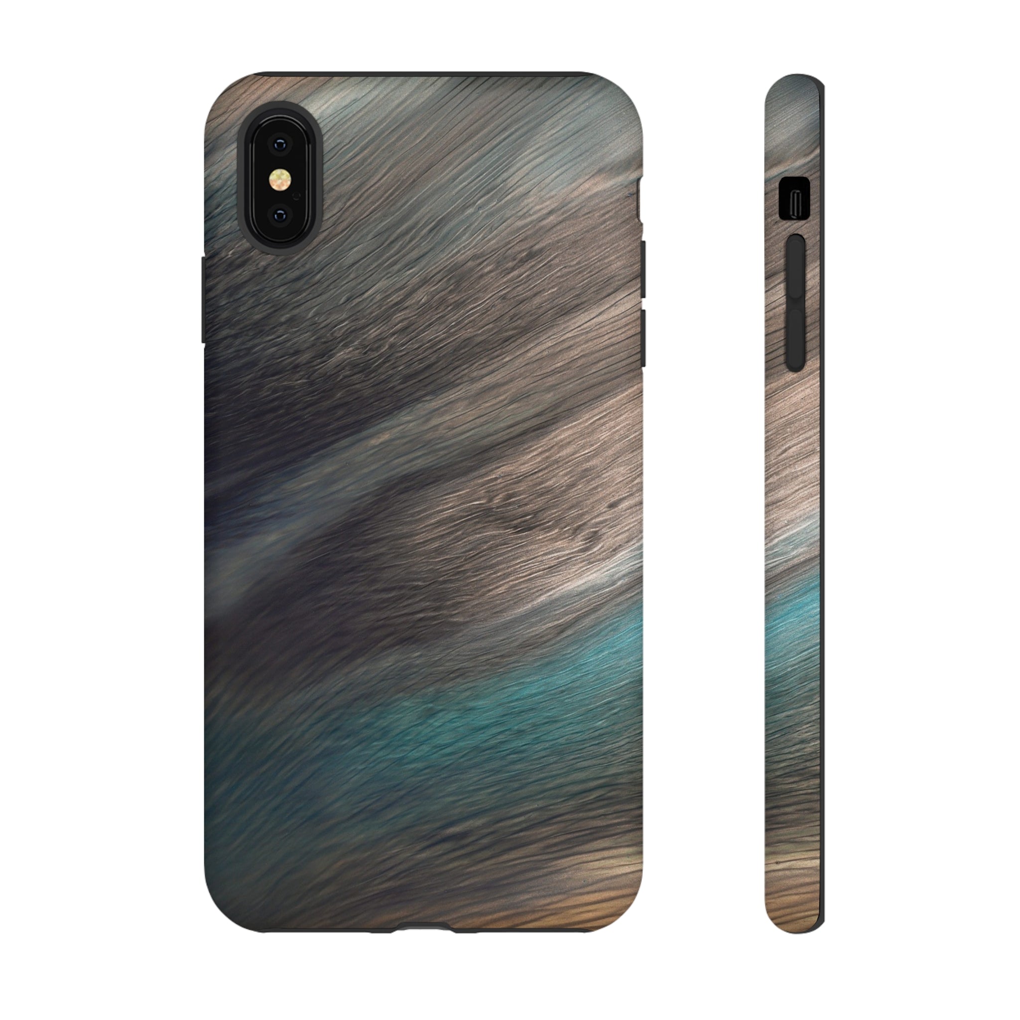 Flow Pattern Ink Art iPhone Case (Protective) iPhone XS MAX Matte Phone Case