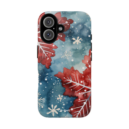 Winter Leaves Dance - iPhone Case