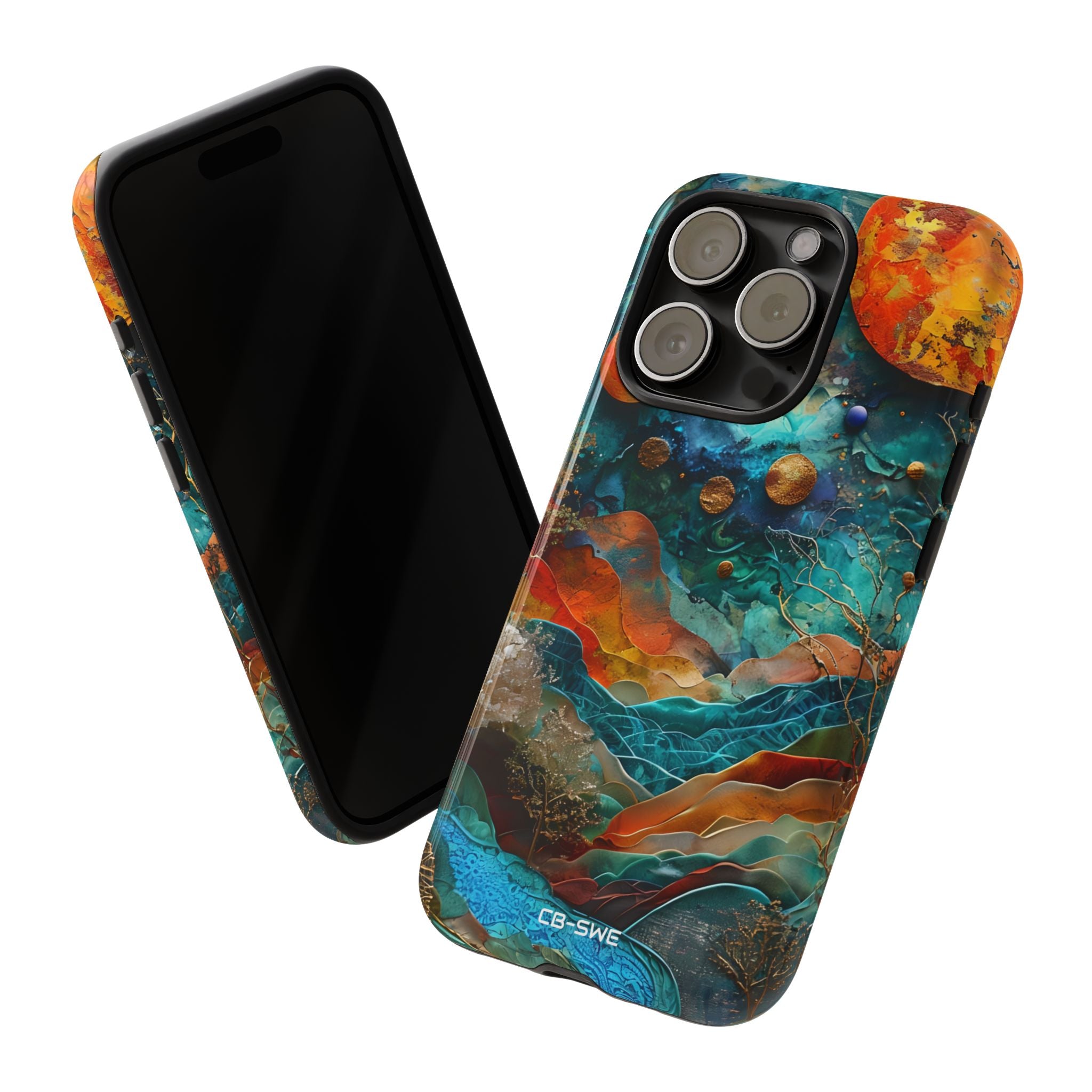 Celestial Wonders Unfold - iPhone Case