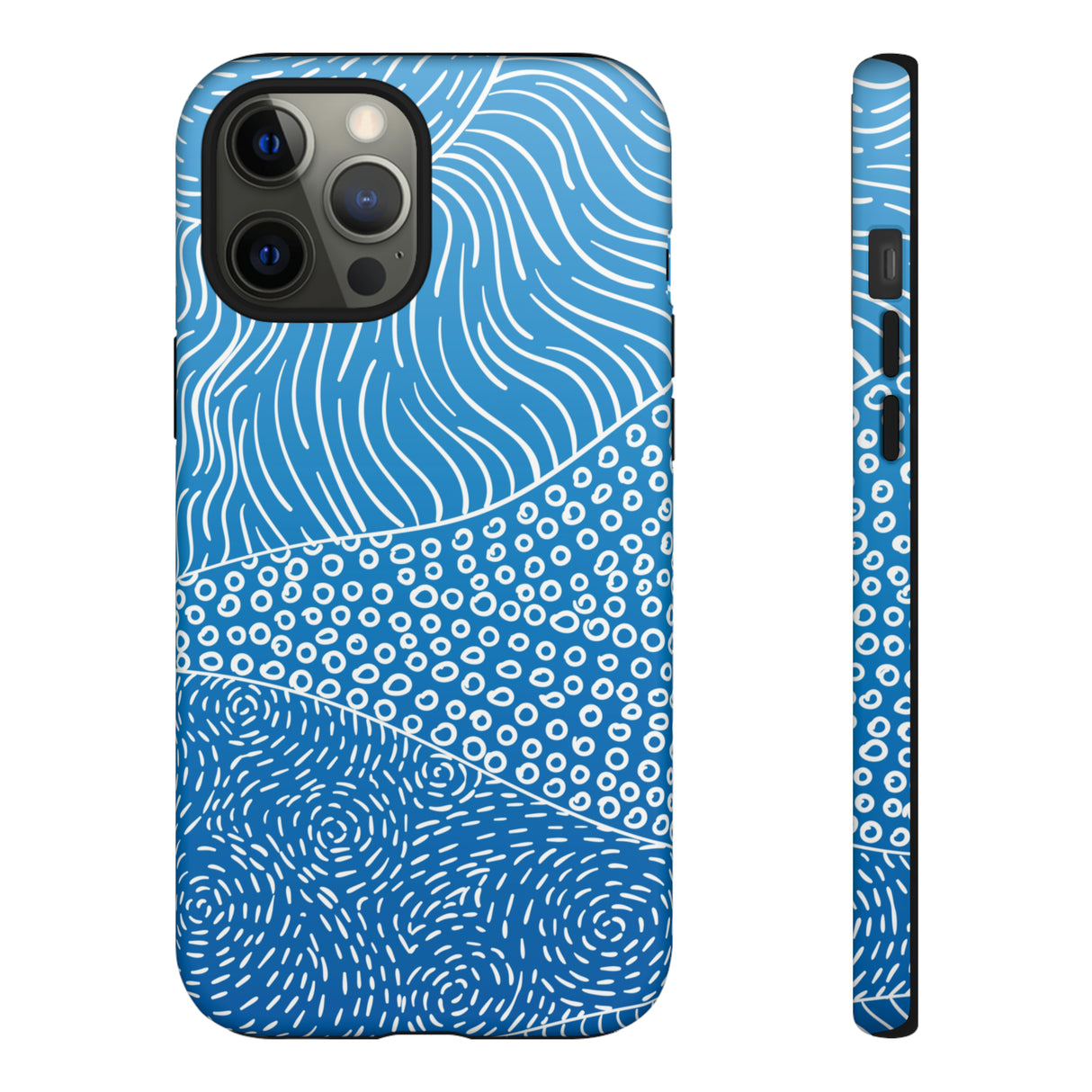 Abstract Landscape Hills - Protective Phone Case