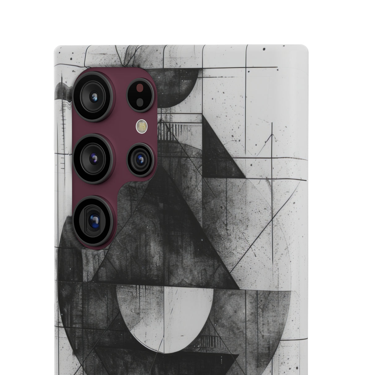 Monochrome Geometry | Slim Phone Case for Samsung