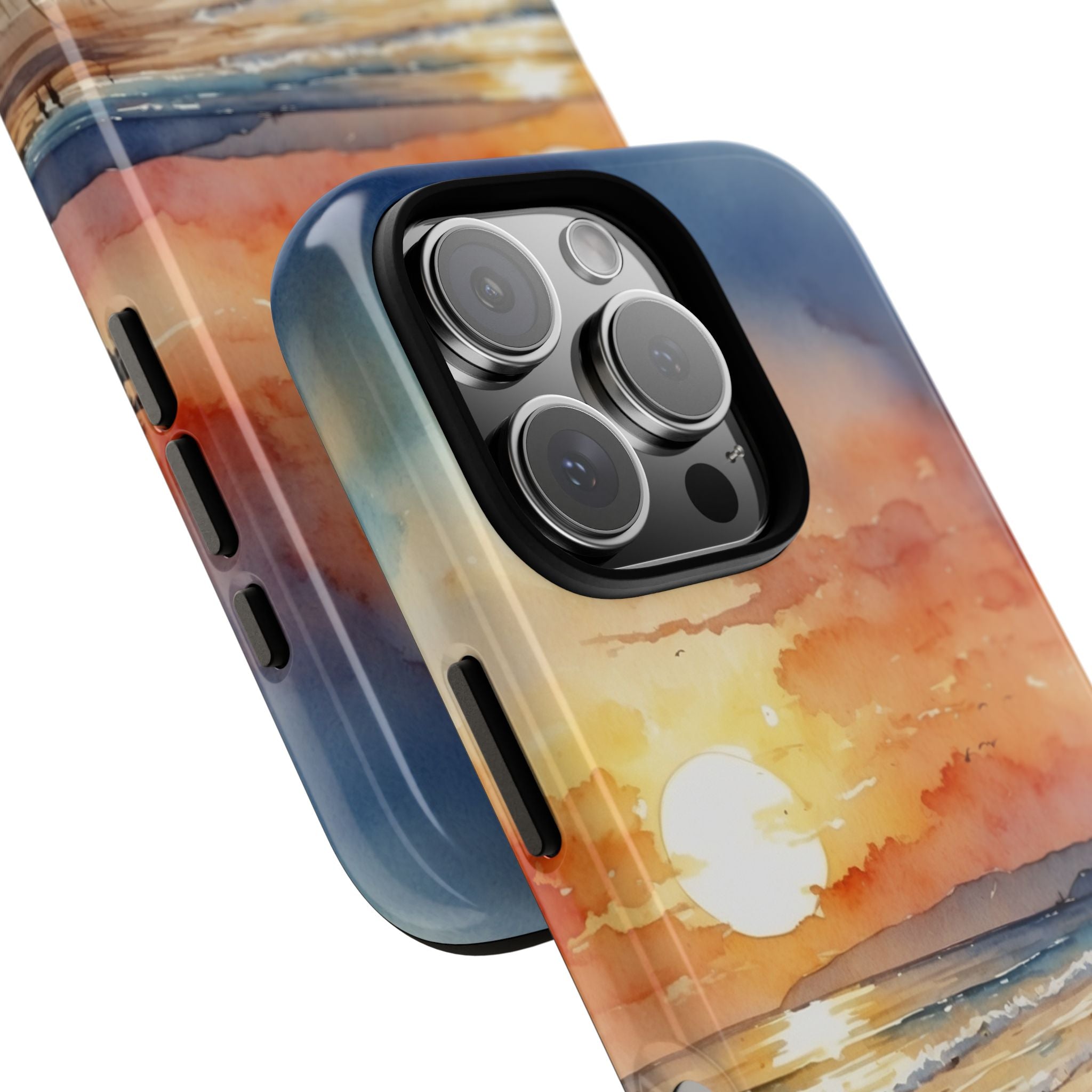 Sunset Dances Over - iPhone Case