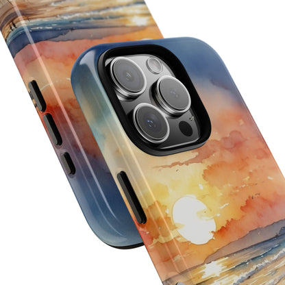 Sunset Dances Over - iPhone Case