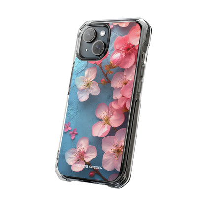 Blossom Serenity Case - Clear Impact iPhone 15 Phone Case