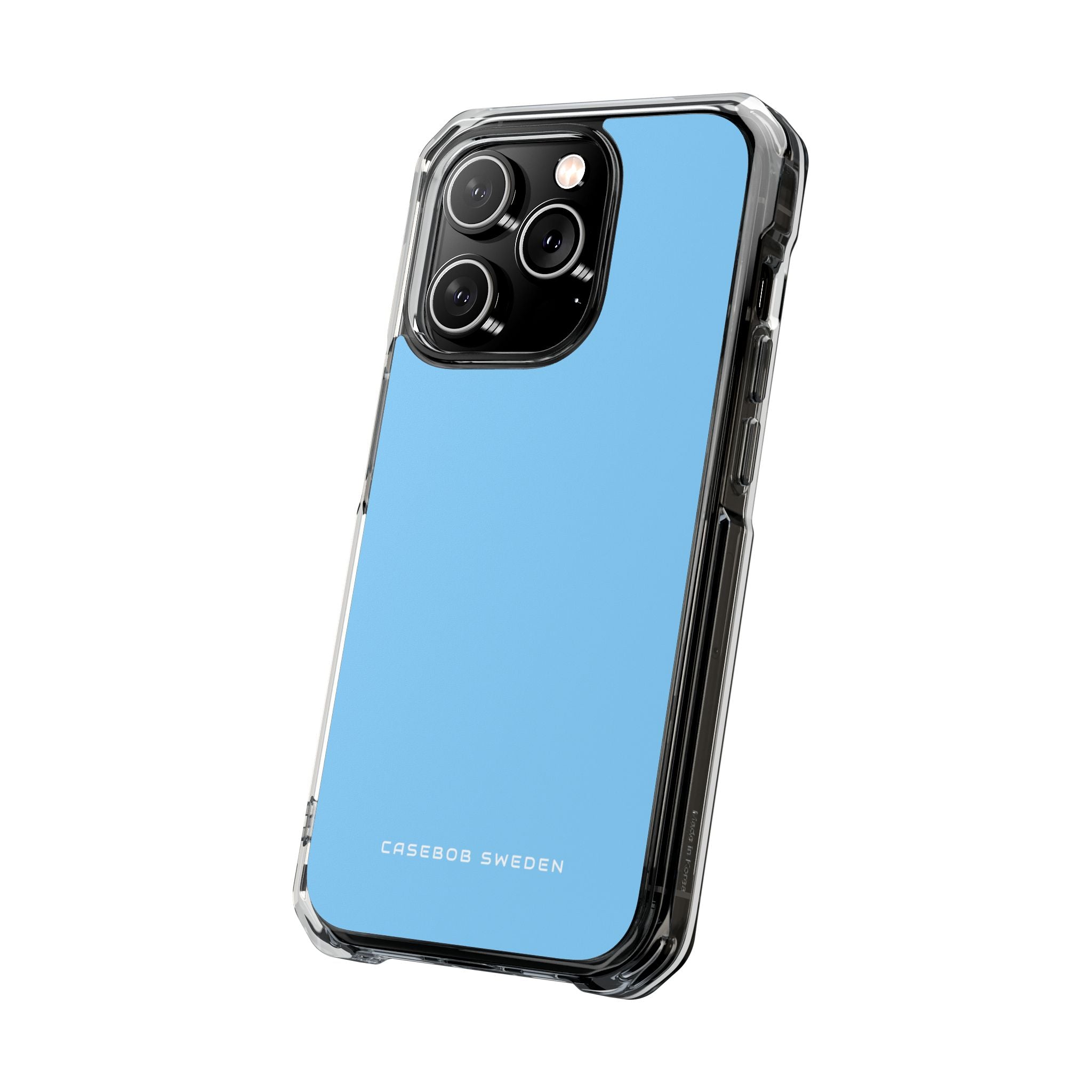 Light Sky Blue iPhone 14 - Clear Impact Phone Case