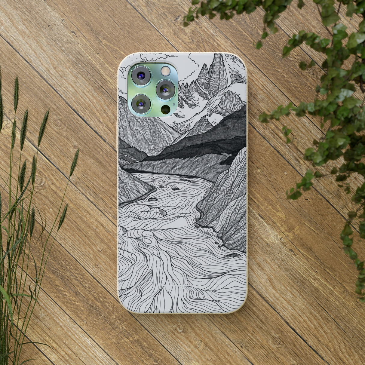 Mountain Tranquility | Biodegradable Phone Case