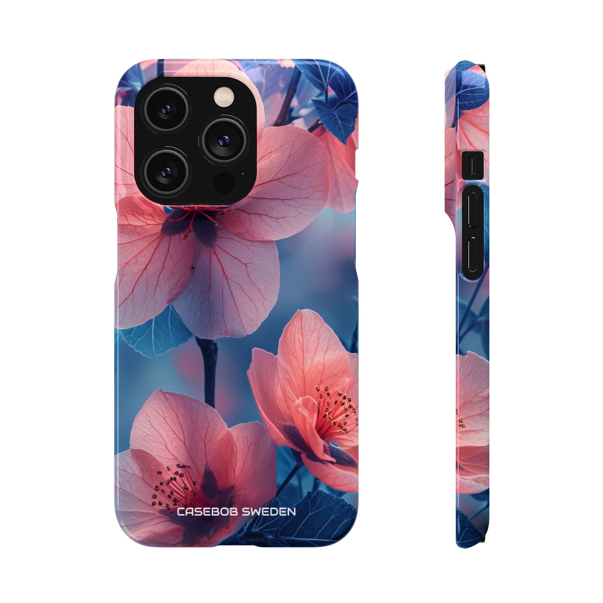 Blossom Serenity - Slim iPhone 14 Phone Case