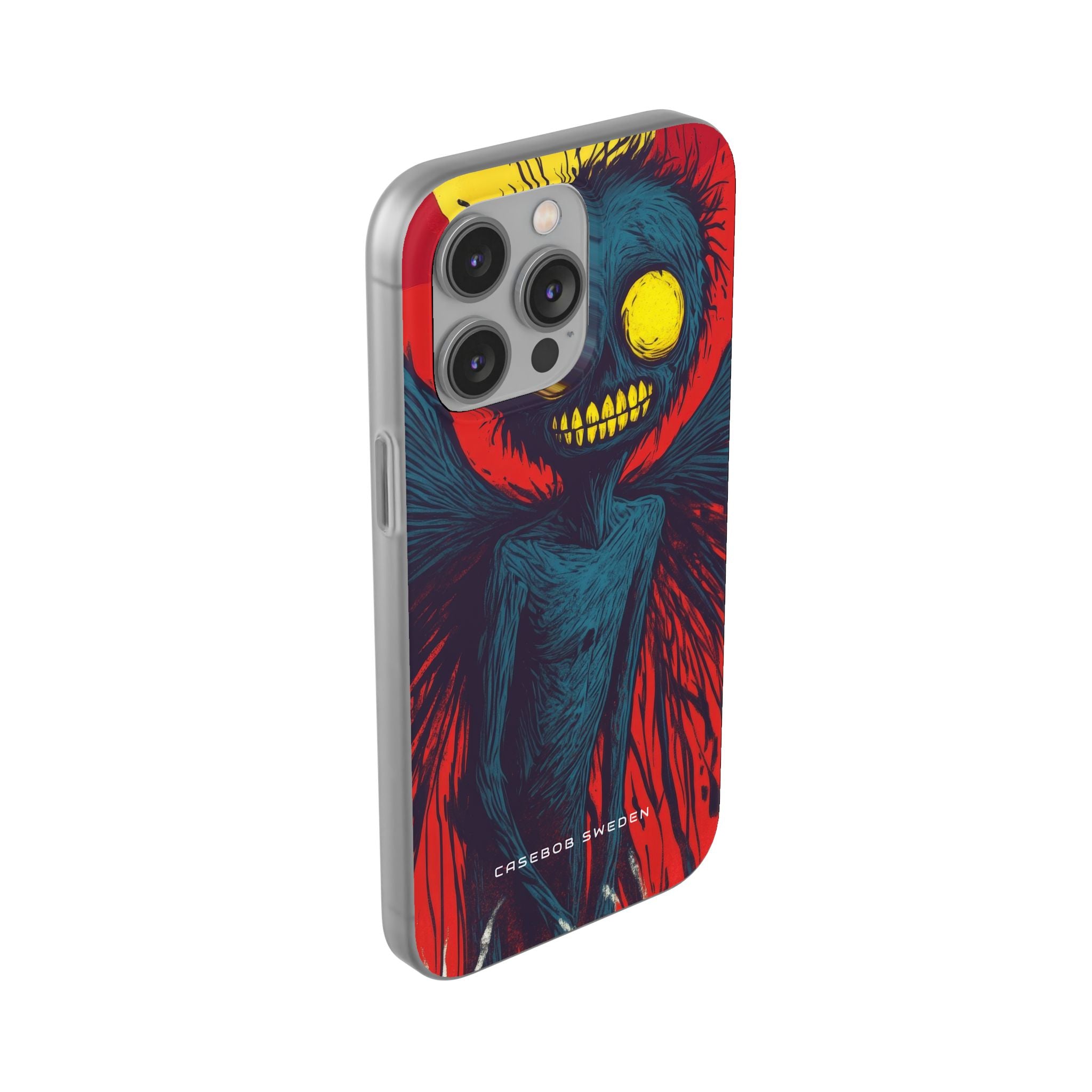 Gothic Winged Apparition iPhone 14 - Flexi Phone Case