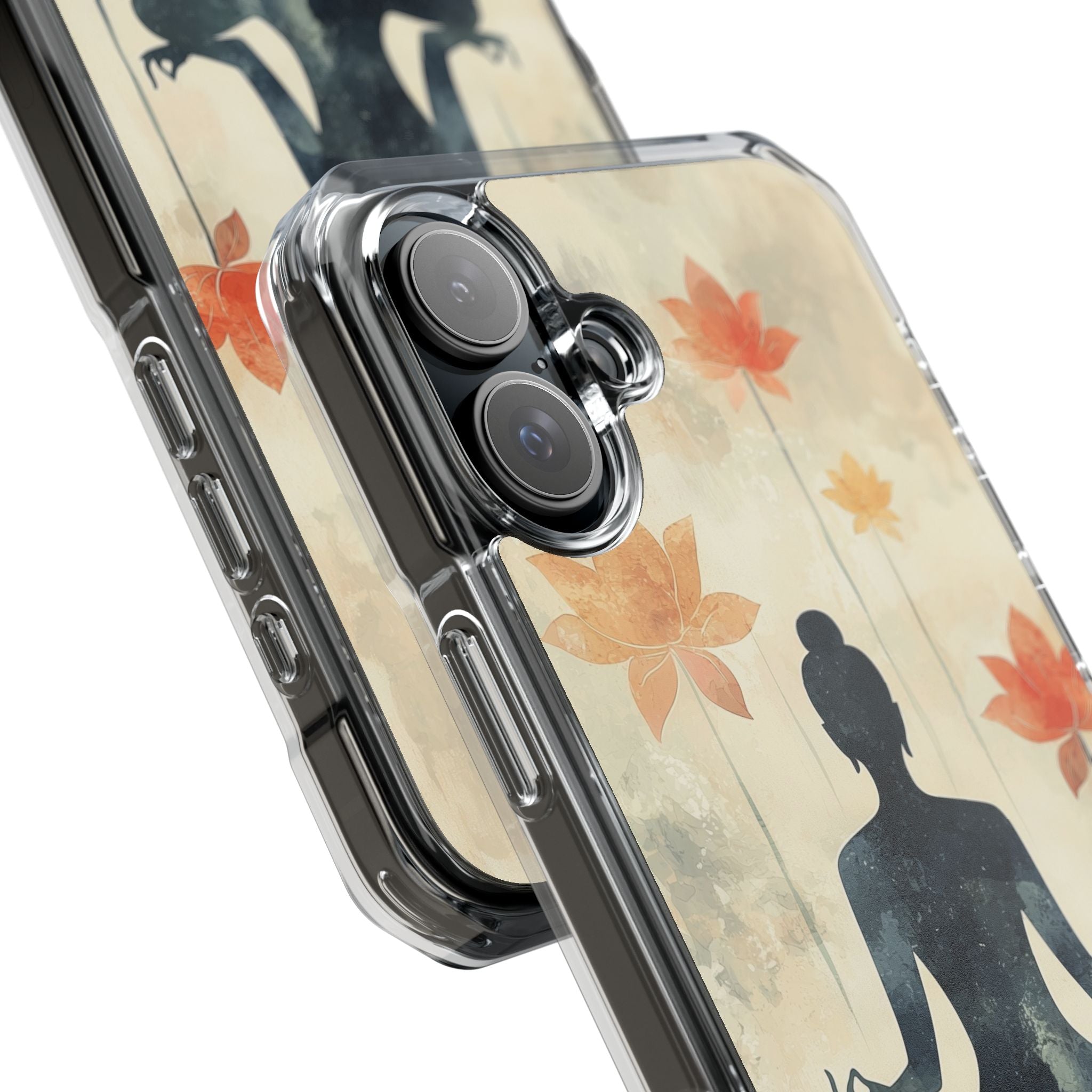Lotus Blooms Surround iPhone Case - Impact