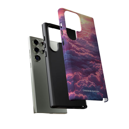 Pink Purple Clouds - Tough Samsung S23 Phone Case