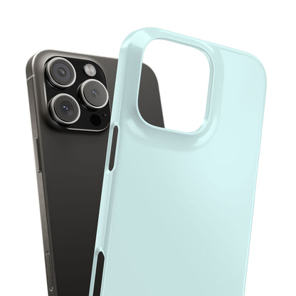 Light Cyan iPhone 16 - Slim Phone Case