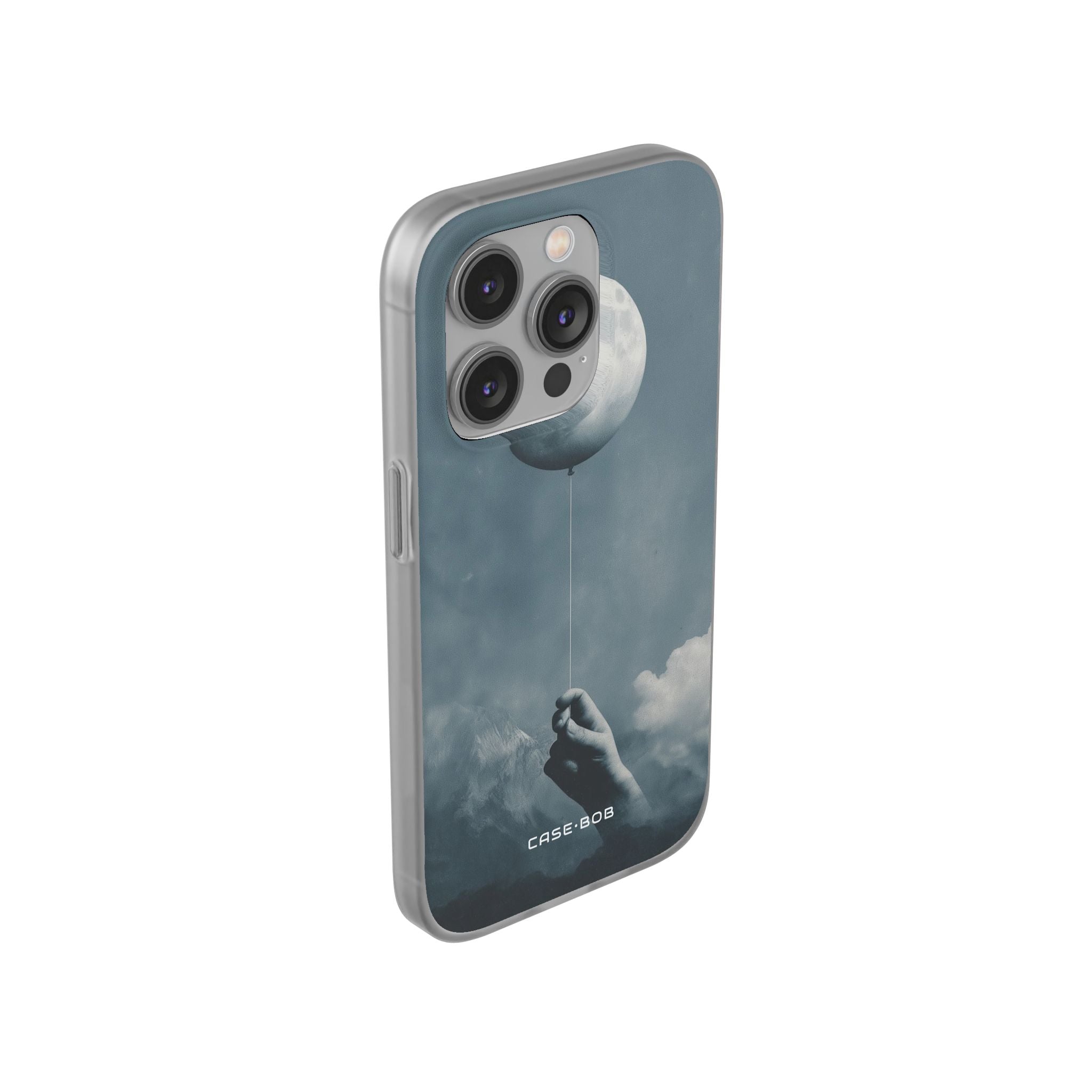 Moon Balloon iPhone 14 Pro Case - Soft