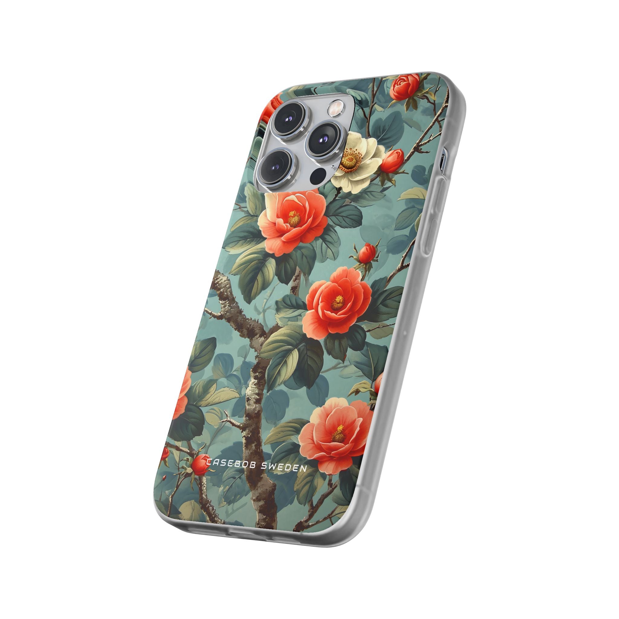 Vintage Floral Romance iPhone 14 - Flexi Phone Case