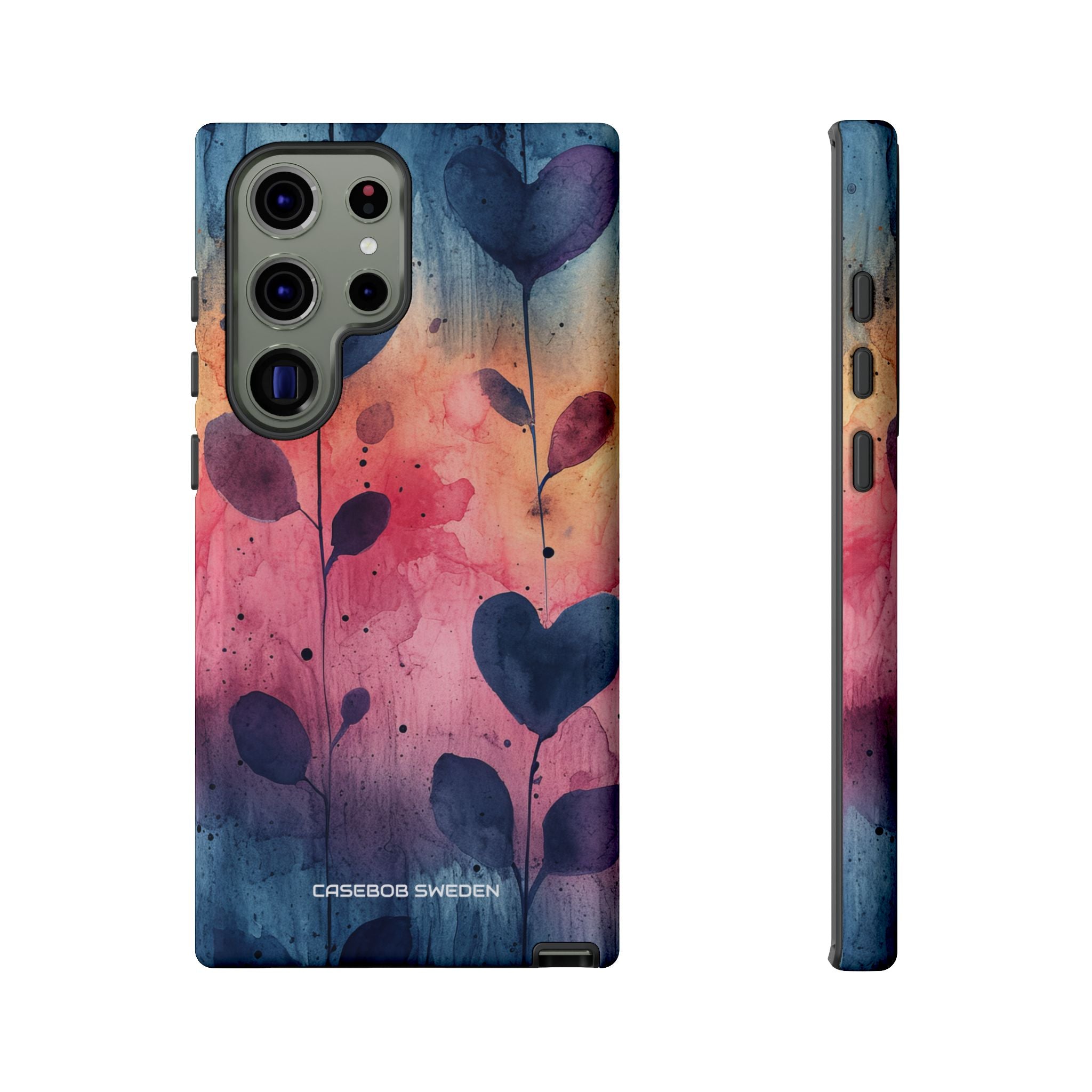 Watercolor Heart Art - Tough Samsung S23 Phone Case