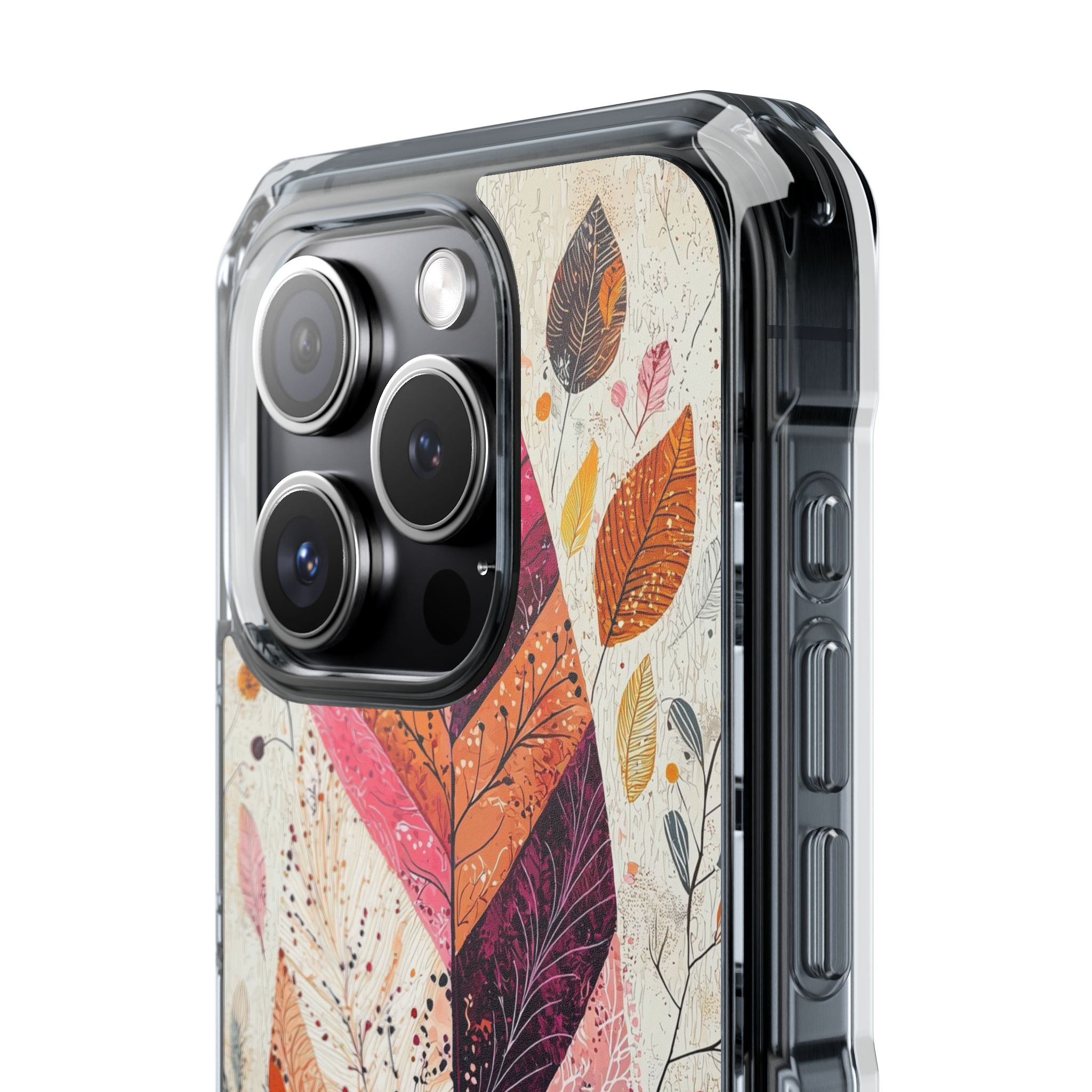 Vibrant Leaves Dance iPhone Case - Impact