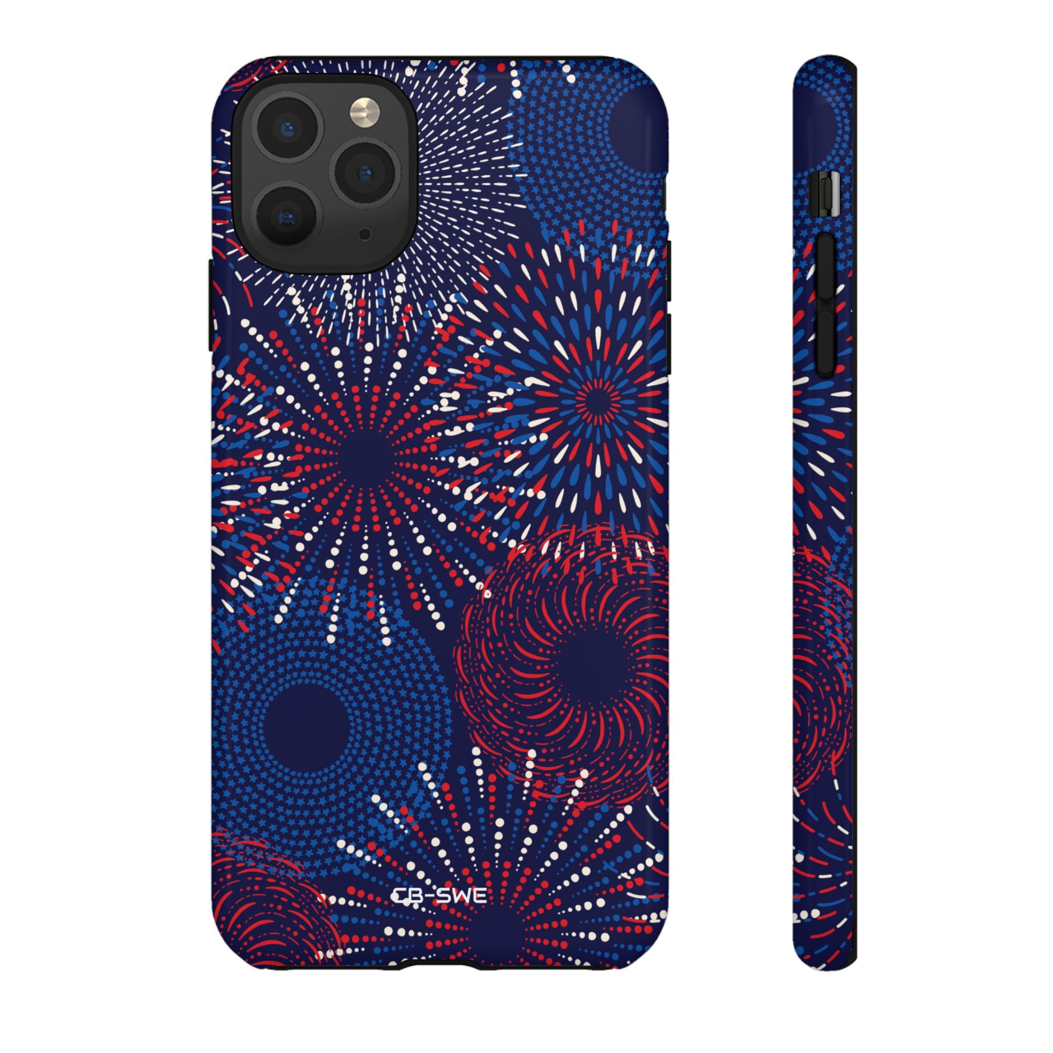 Fireworks Burst Bright - iPhone Case