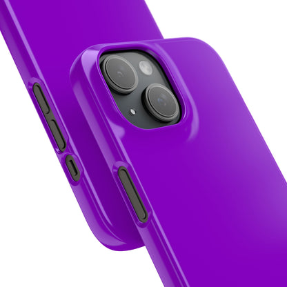 Dark Violet iPhone 15 - Slim Phone Case