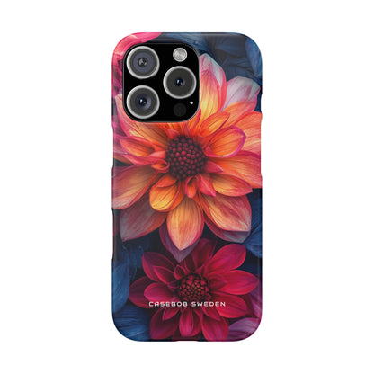 Fiery Bloom Harmony iPhone 16 - Slim Phone Case