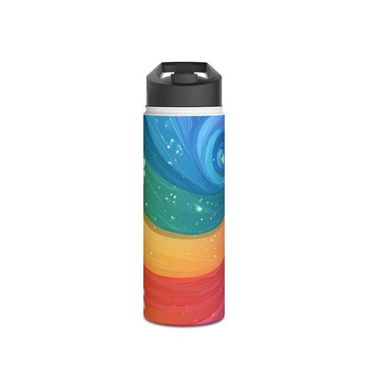 Celestial Vortex - Stainless Steel Water Bottle