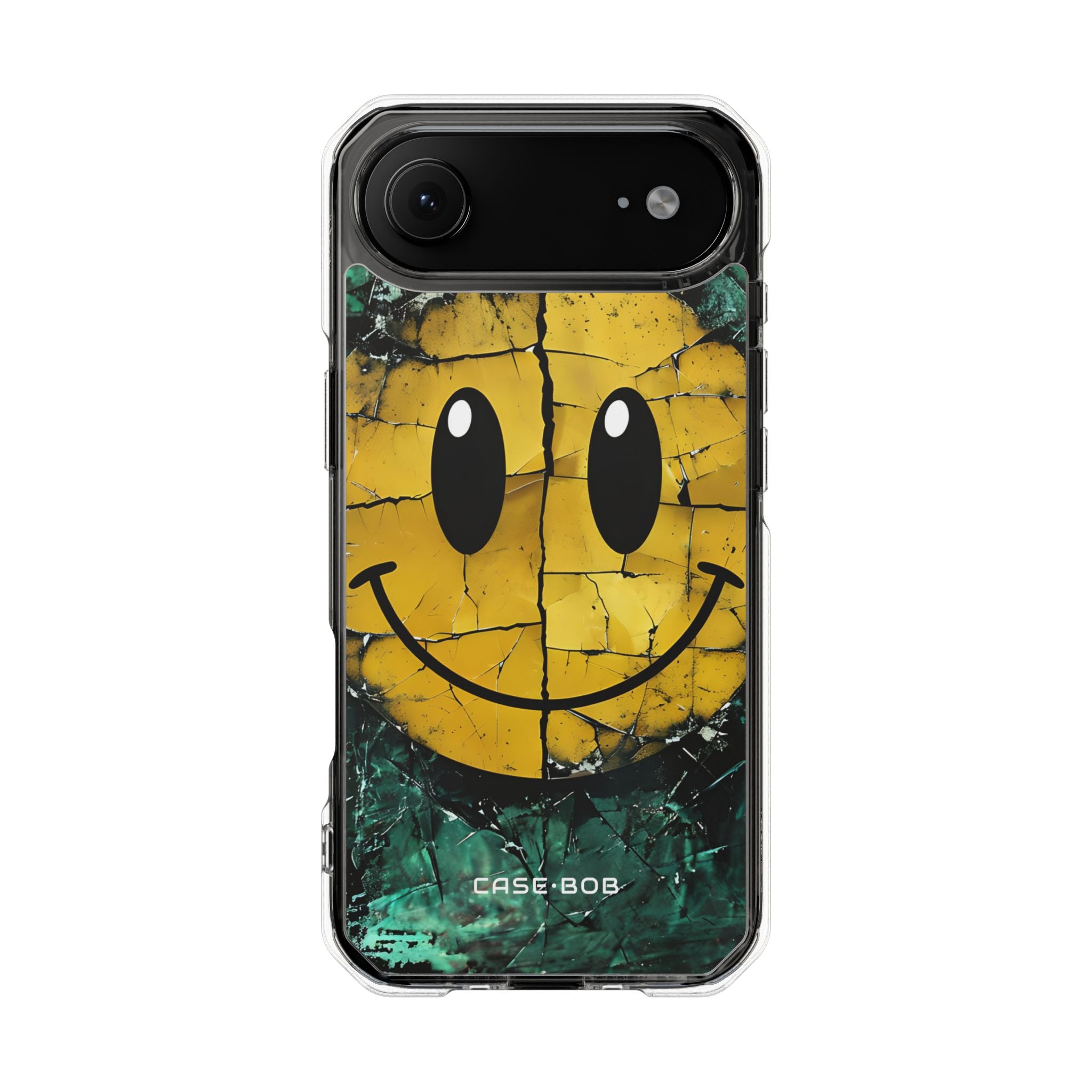 Gekraakte Smiley iPhone 17 Air Case - Impact
