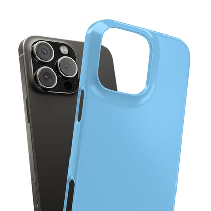 Light Sky Blue iPhone 16 - Slim Phone Case