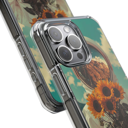 Sunflower Spacesuit Shine iPhone Case - Impact