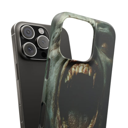 Gothic Wail of Decay iPhone 16 - Slim Phone Case