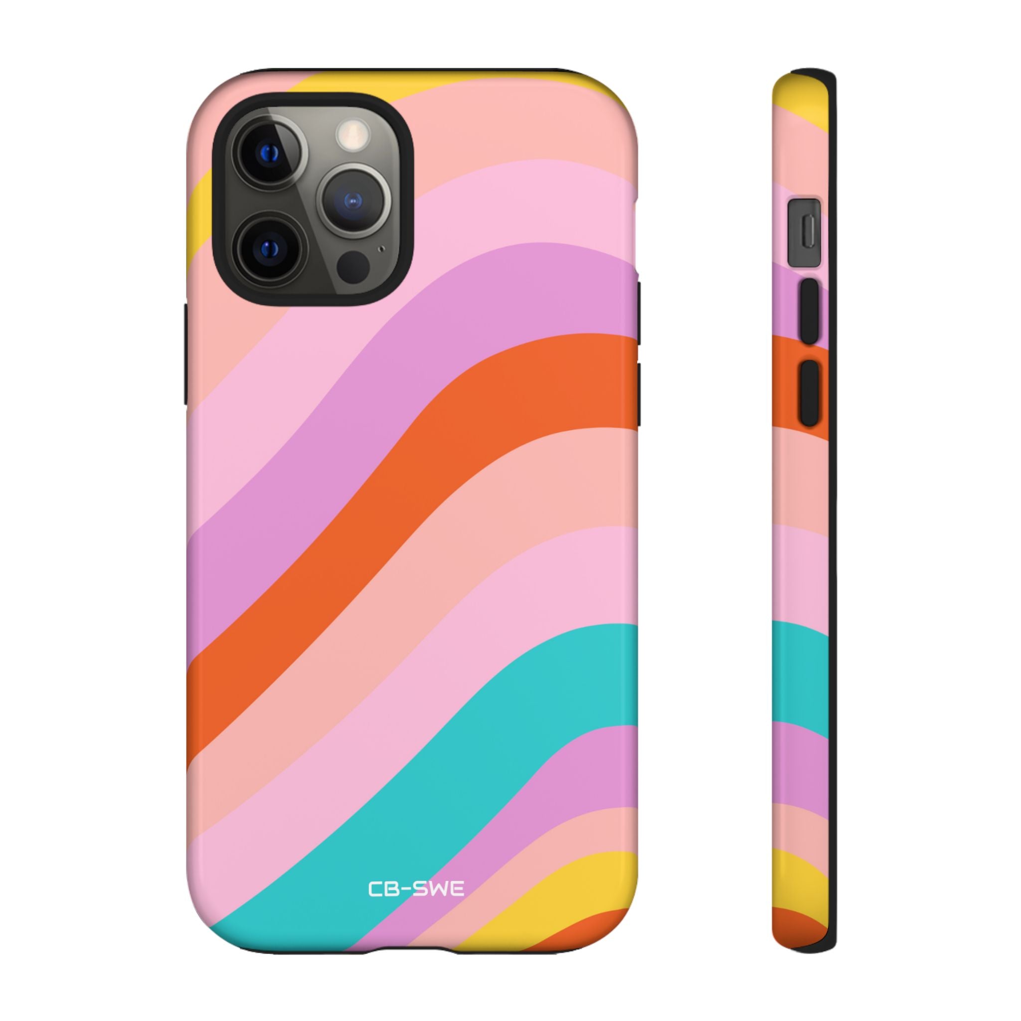 Fluid Color Waves - iPhone Case