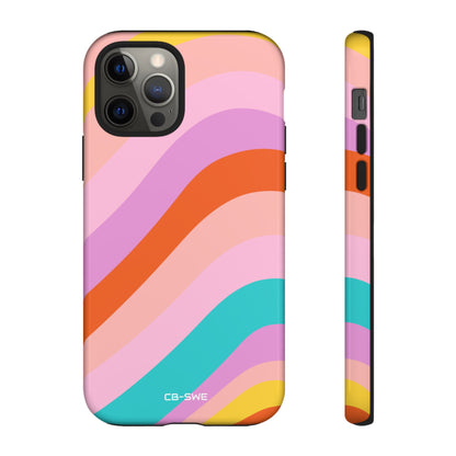 Fluid Color Waves - iPhone Case