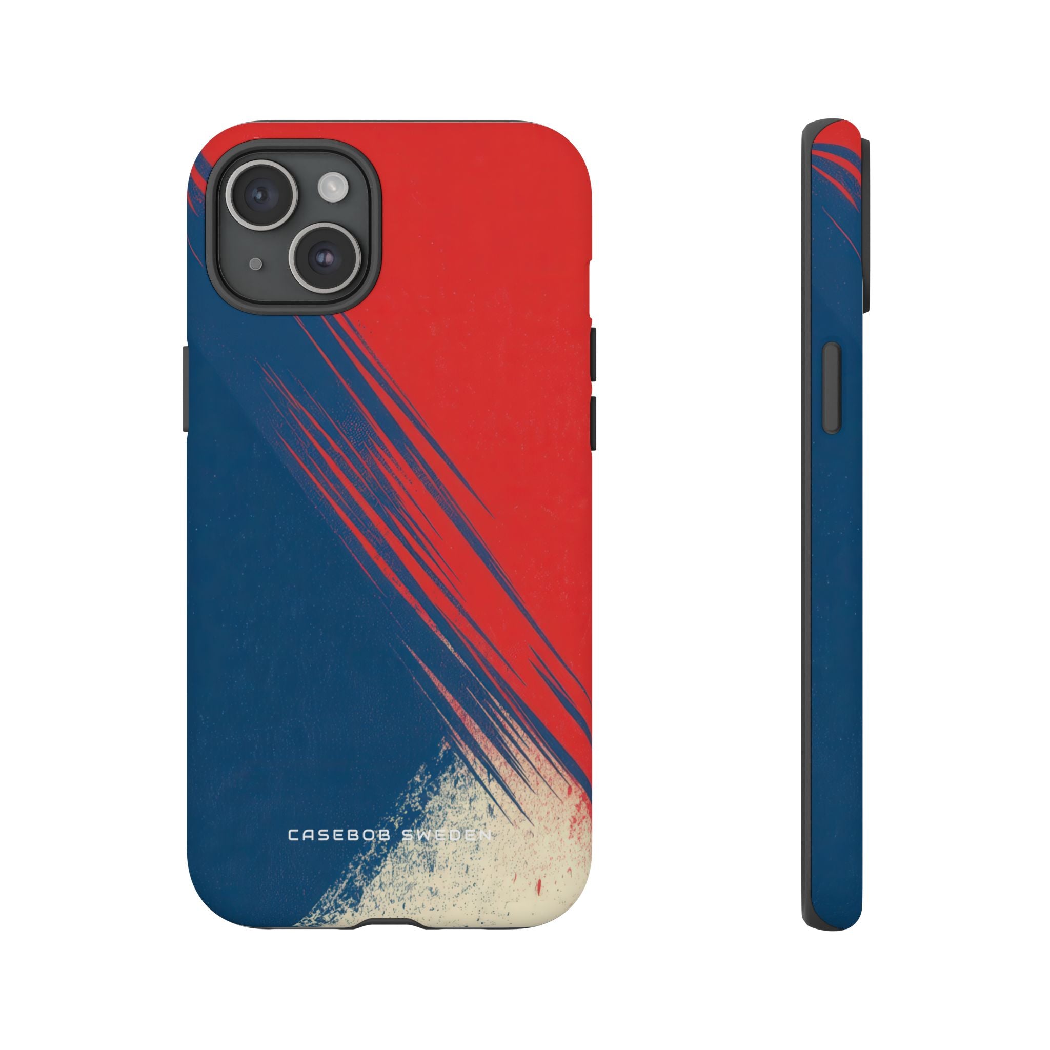 Vintage Brushstroke Harmony iPhone 15 - Tough Phone Case