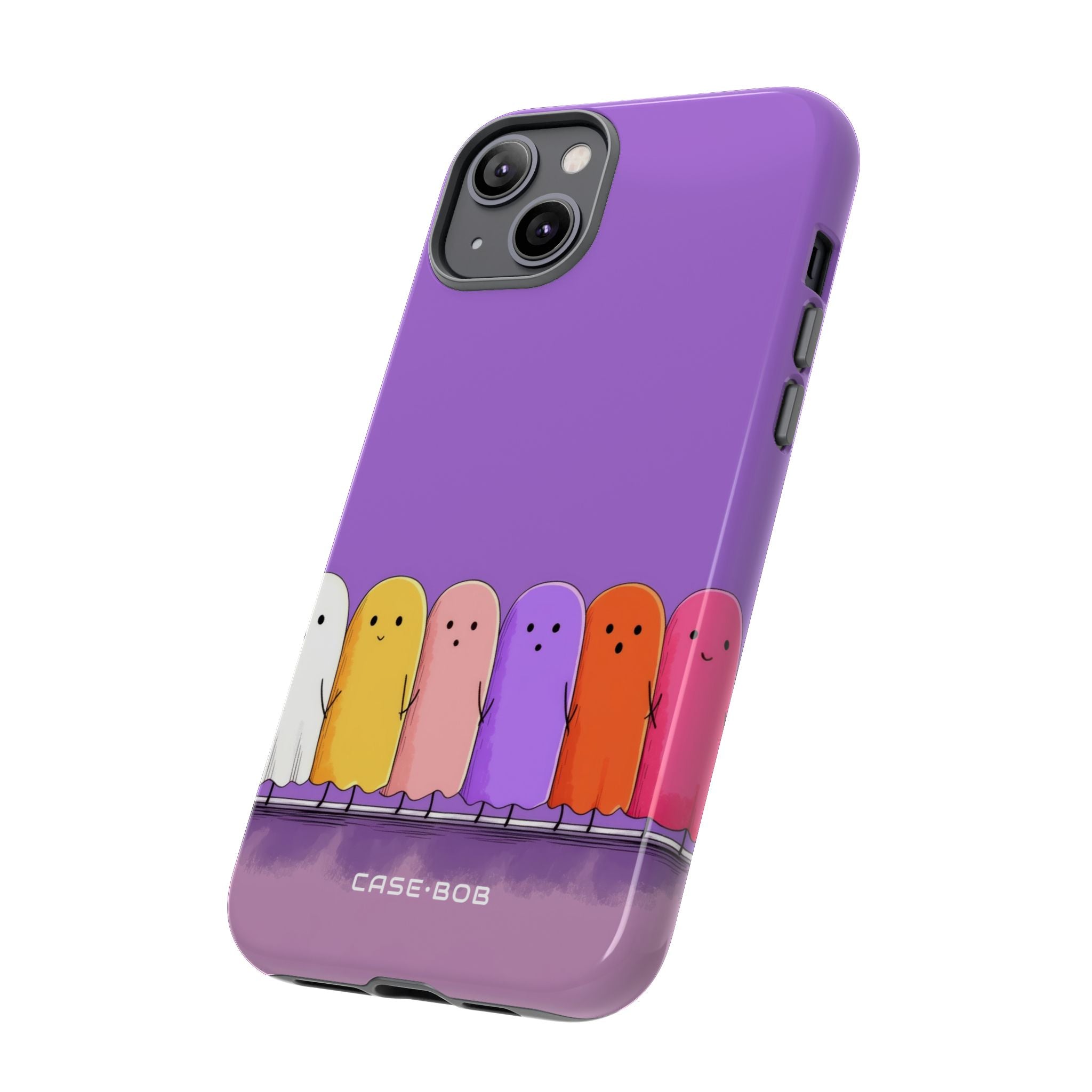 Colorful Ghosts iPhone 14 Plus Case - Tough