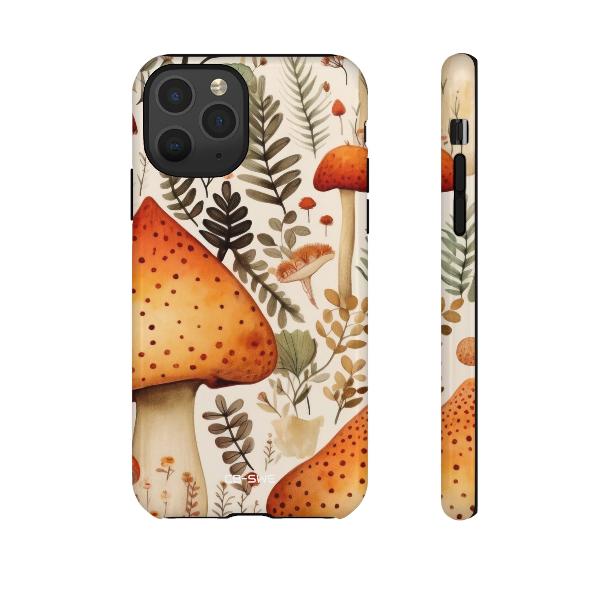 Mushrooms Sprout Cheerfully - iPhone Case