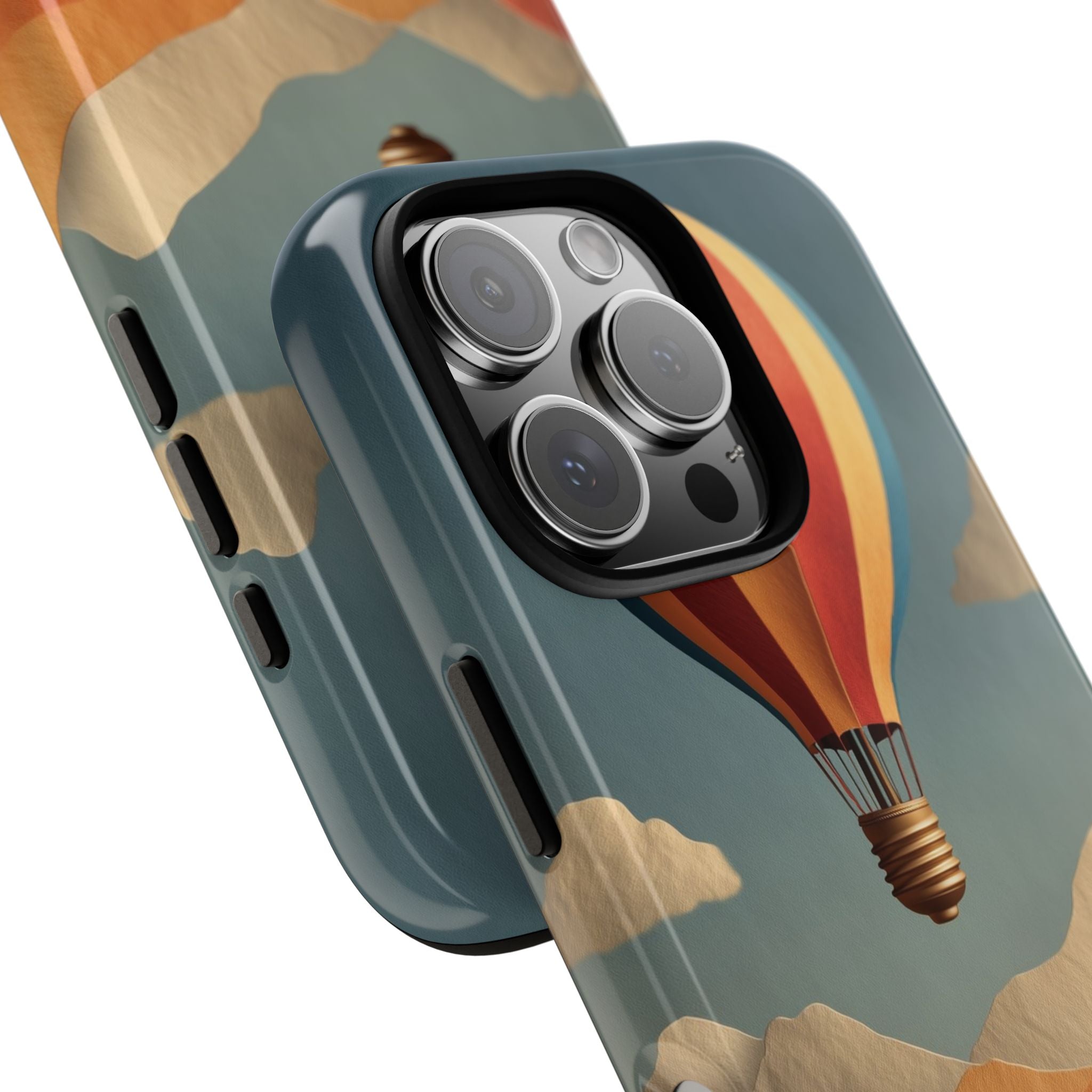Hot Air Balloon Soars - iPhone Case