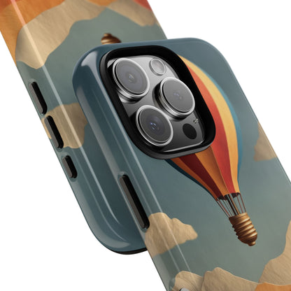 Hot Air Balloon Soars - iPhone Case