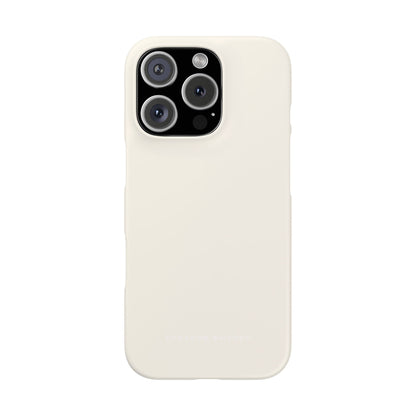 Floral White iPhone 16 - Slim Phone Case