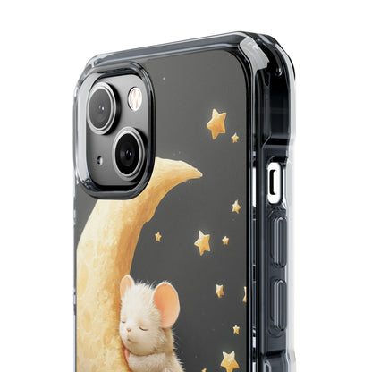 Moon Cradles Mouse iPhone Case - Impact