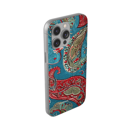 Vintage Paisley Elegance iPhone 14 - Flexi Phone Case