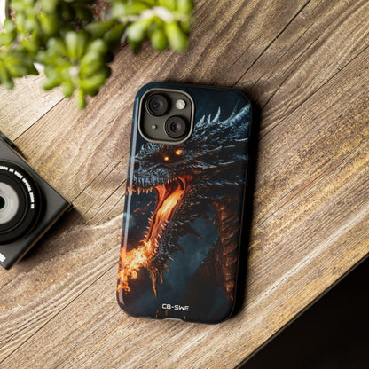 Fiery Breath Erupts - iPhone Case