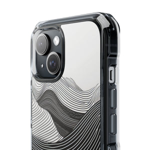 Optical Fluidity - Phone Case for iPhone (Clear Impact - Magnetic)