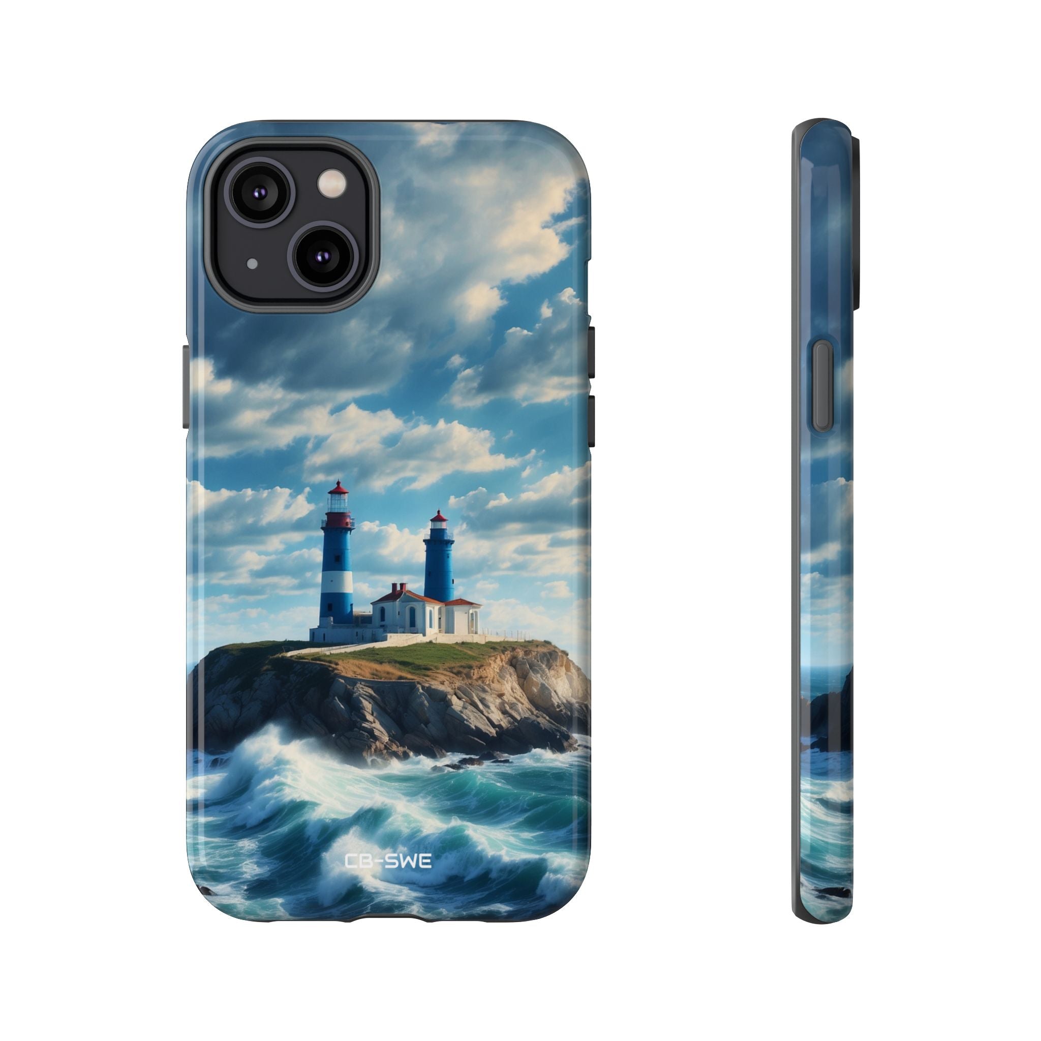 Lighthouse Guards Waves - iPhone Case