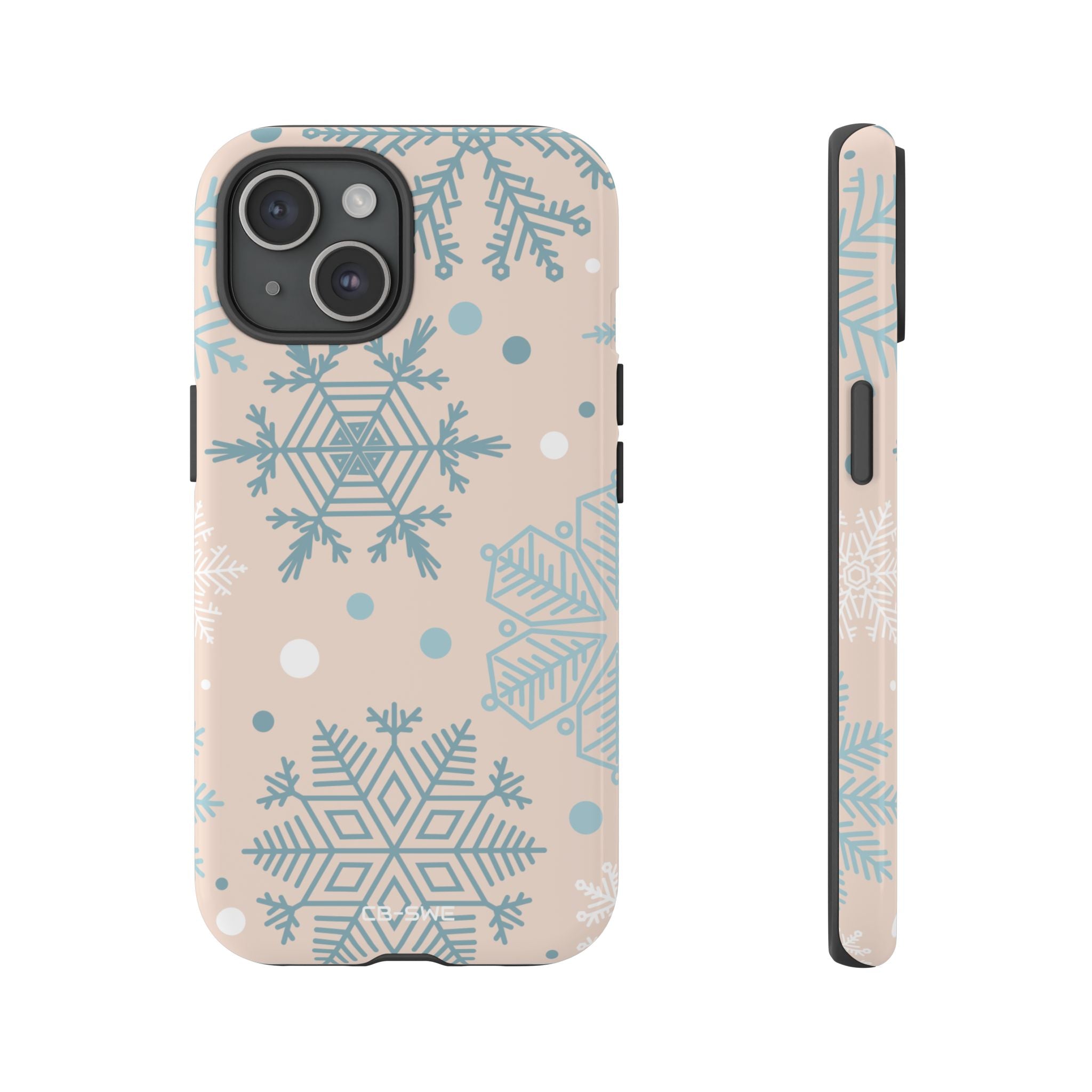 Snowflake Pastel Harmony - iPhone Case
