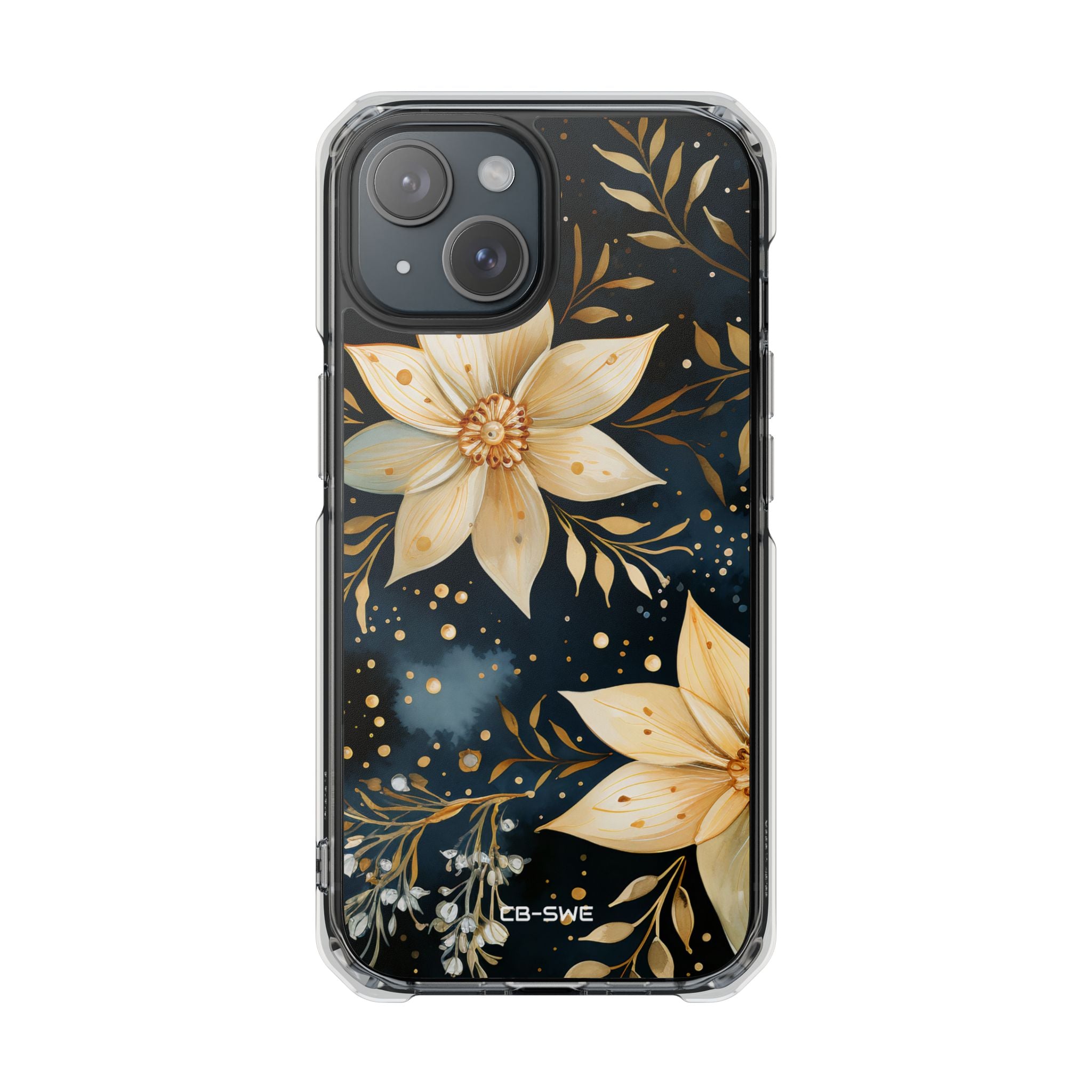 Floral Elegance Flourishes iPhone Case - Impact