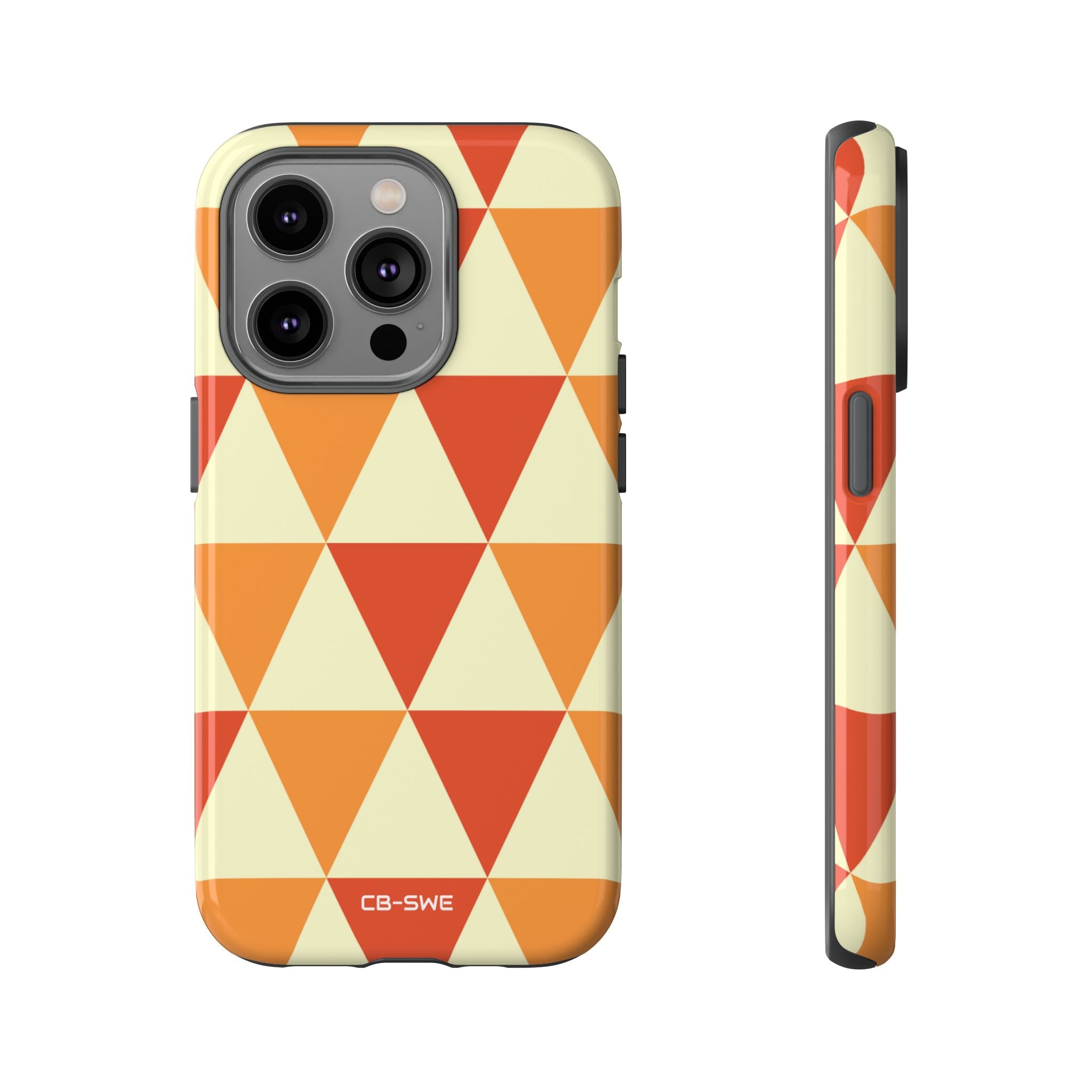 Autumn Triangles Dance - iPhone Case