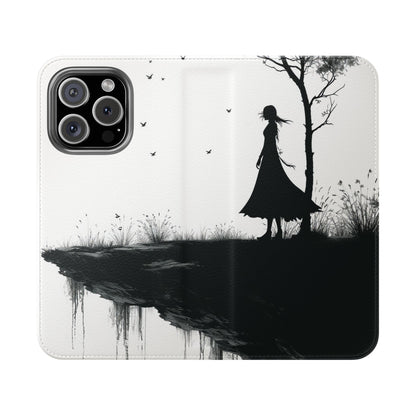 Cliff Silhouette - iPhone 16 Pro Case - Wallet