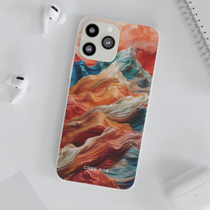 Fabric Peaks Cream iPhone 13 Pro Max - Soft