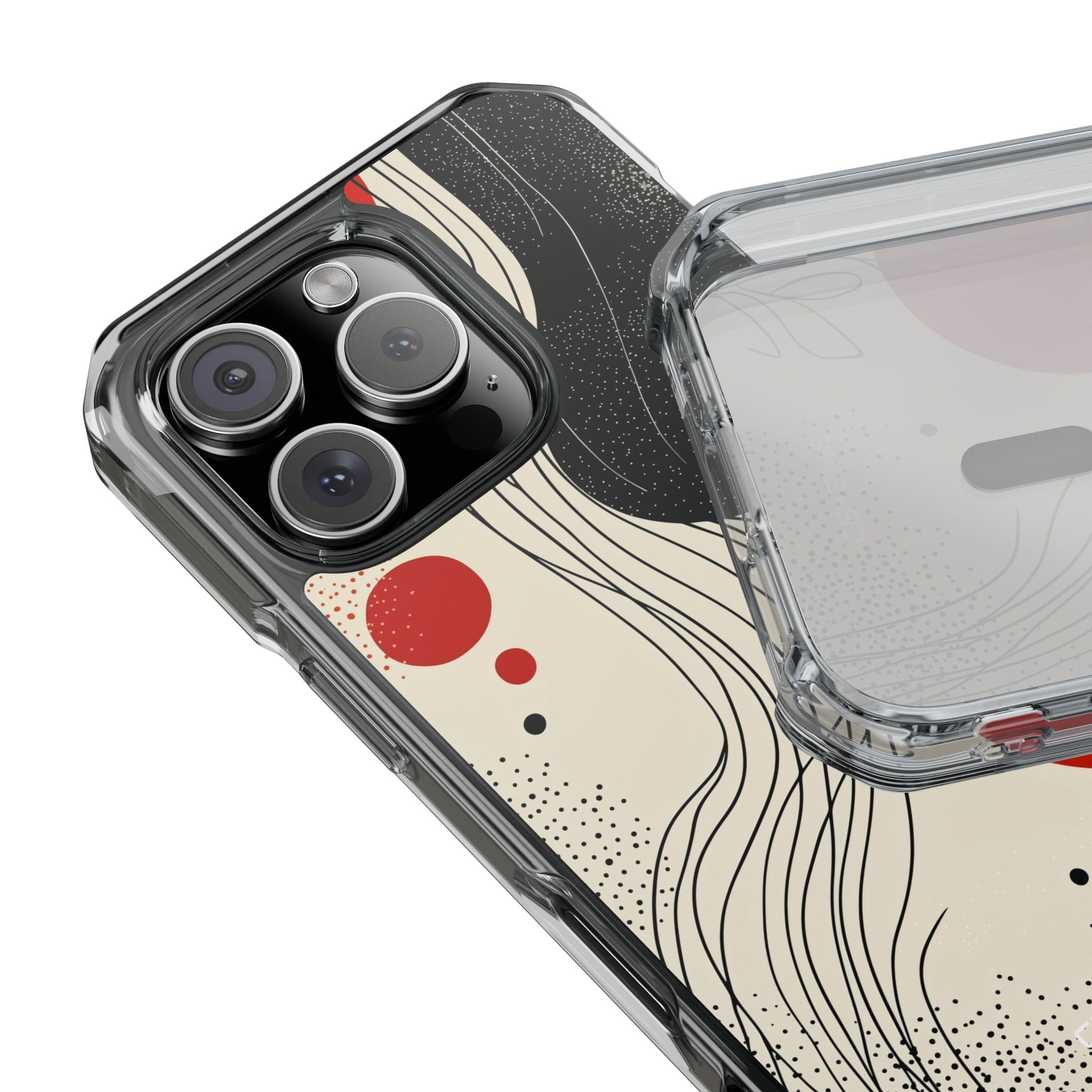 Waves Embrace Flora iPhone Case - Impact