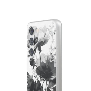 Botanische Eleganz | Flexible Handyhülle für Samsung Galaxy